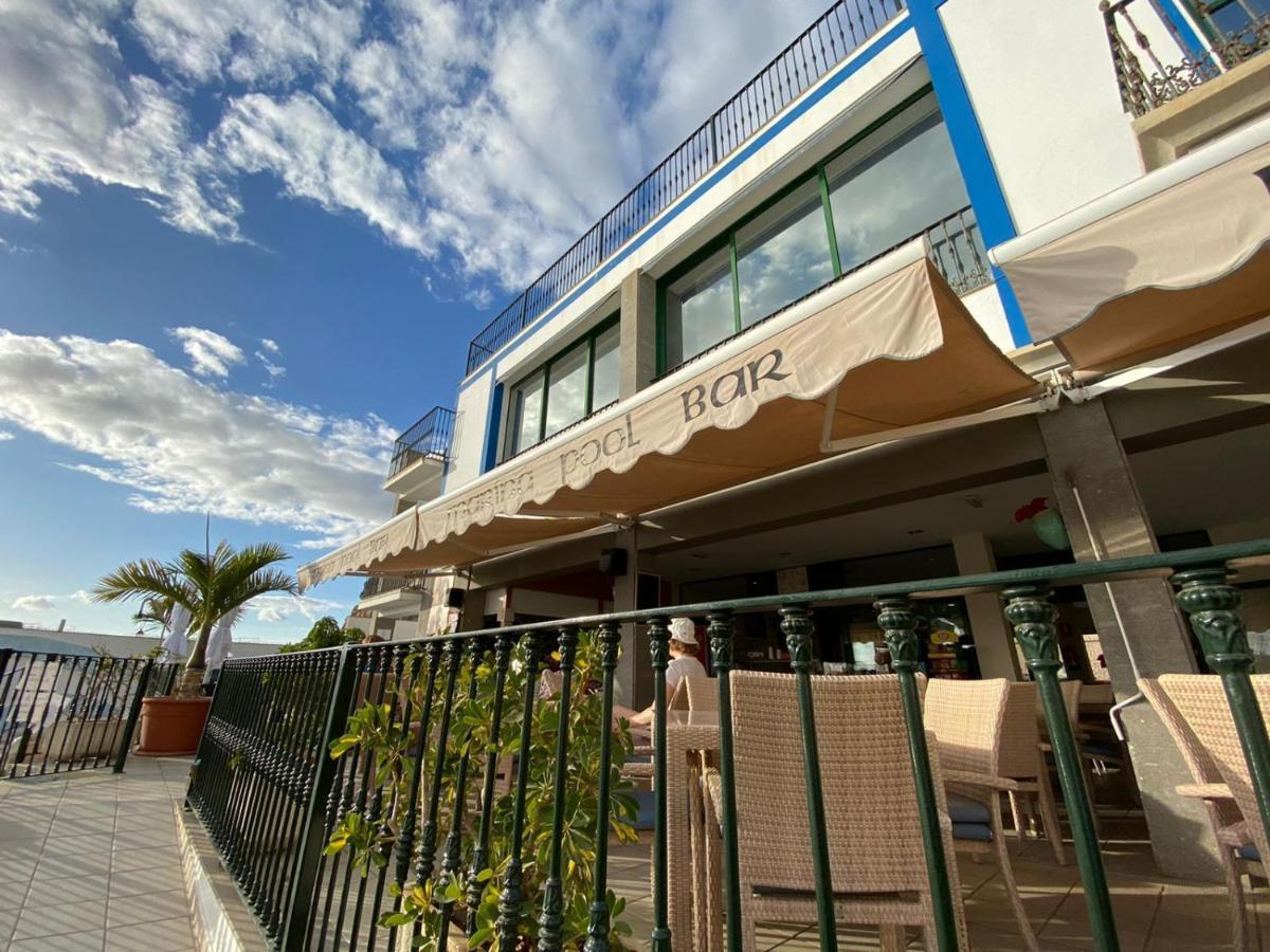 Billy'S Beachfront Apartment With Pool Access Пуэрто-де-Моган Экстерьер фото